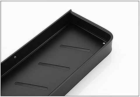 TYZK Black Corner Shower Shelf with Hook Bar