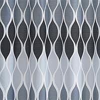 Textured Clarisse Shower Curtain Set with 12 Metal Hooks