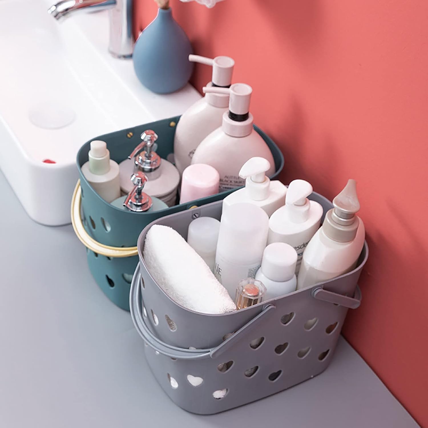 Portable Shower Caddy with Handles